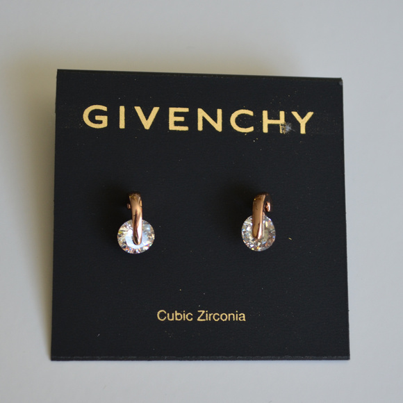 GIVENCHY Cubic Zirconia Stud Earrings - Picture 2 of 8